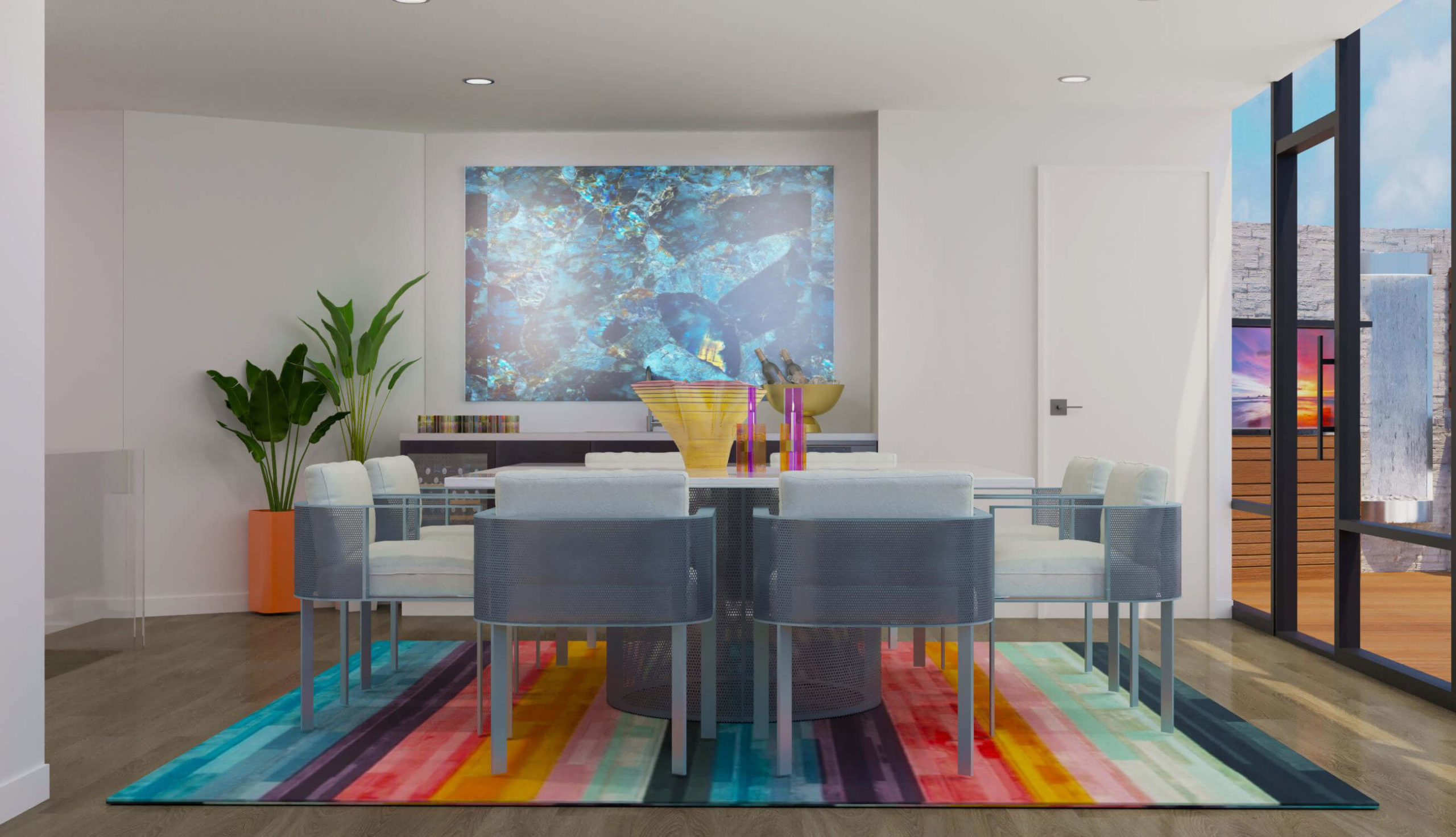 Austin Penthouse 2 | CIH Design, LLC - Hawaii | Los Angeles | New York - Industrial Chic Luxury Penthouse Apartments In Austin