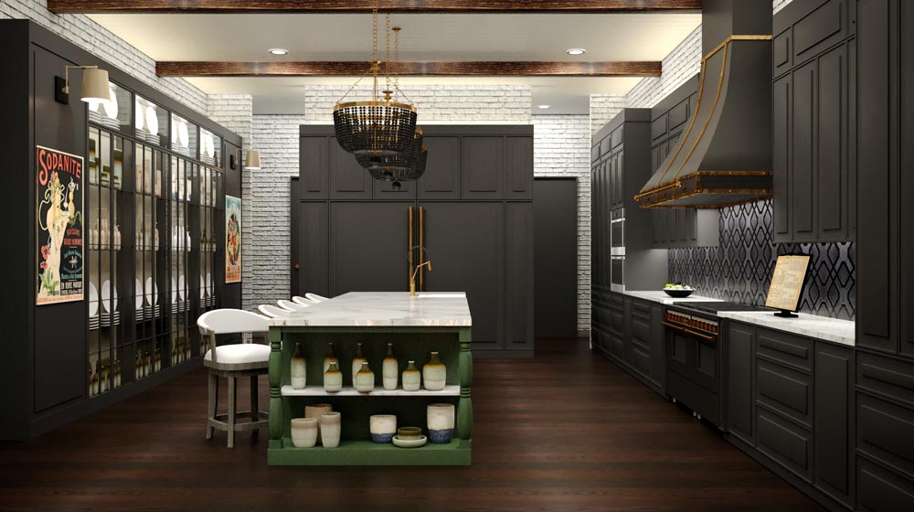 French-Inspired Kitchen Design in Naples Florida 1