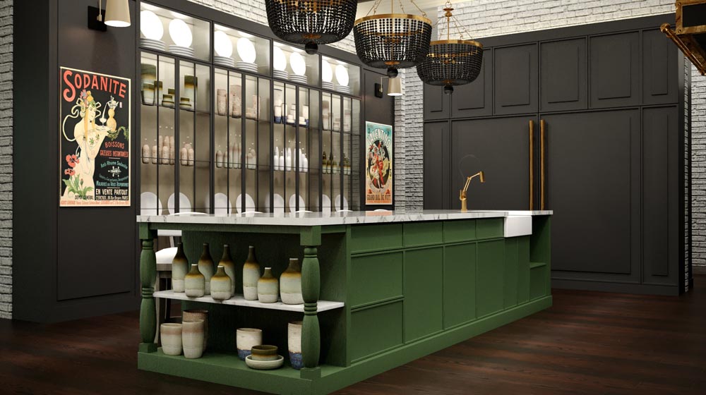 French-Inspired Kitchen Design in Naples Florida 4